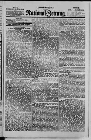 National-Zeitung vom 12.12.1885