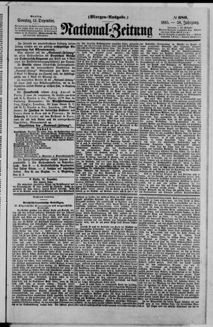 National-Zeitung vom 13.12.1885