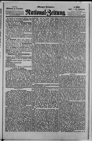 National-Zeitung vom 16.12.1885