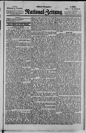National-Zeitung vom 16.12.1885