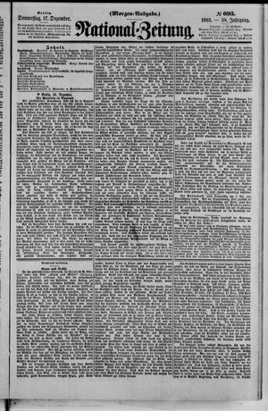 National-Zeitung vom 17.12.1885
