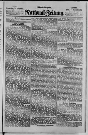 National-Zeitung vom 17.12.1885