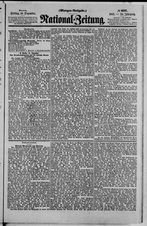 National-Zeitung vom 18.12.1885