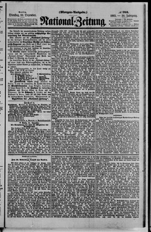 National-Zeitung vom 22.12.1885