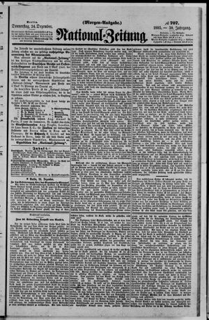 National-Zeitung vom 24.12.1885