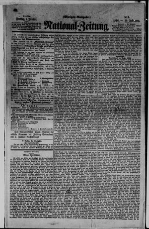 Nationalzeitung vom 01.01.1886