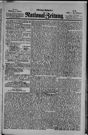 Nationalzeitung vom 03.01.1886