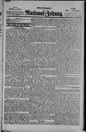 Nationalzeitung vom 08.01.1886