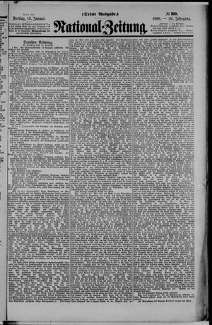 Nationalzeitung vom 15.01.1886