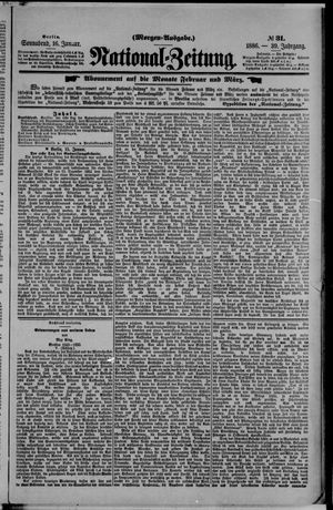 National-Zeitung vom 16.01.1886
