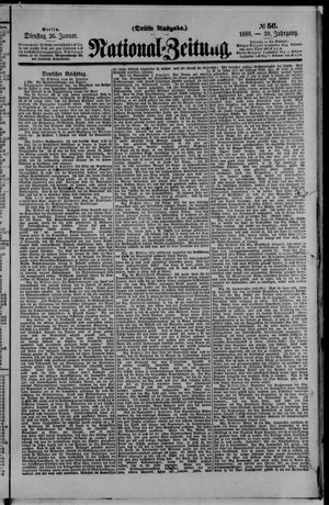 Nationalzeitung on Jan 26, 1886