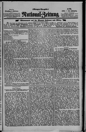Nationalzeitung vom 02.02.1886