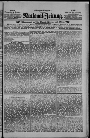 Nationalzeitung vom 04.02.1886