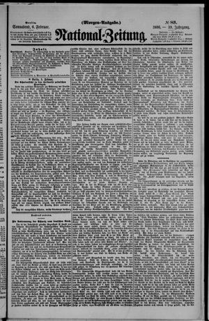 Nationalzeitung on Feb 6, 1886
