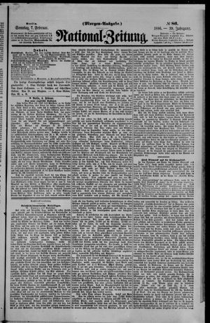 Nationalzeitung vom 07.02.1886