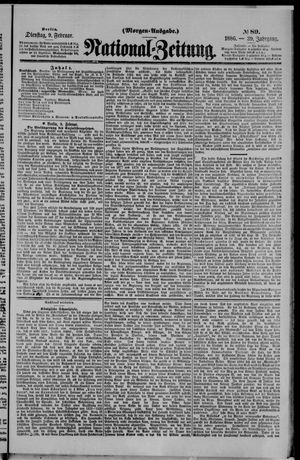 Nationalzeitung vom 09.02.1886