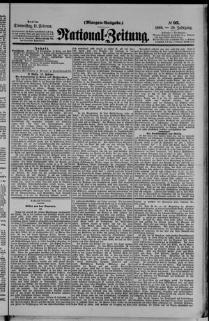 National-Zeitung vom 11.02.1886