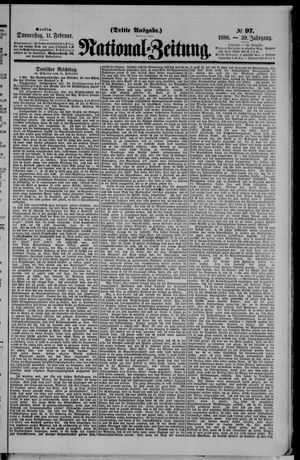 National-Zeitung vom 11.02.1886