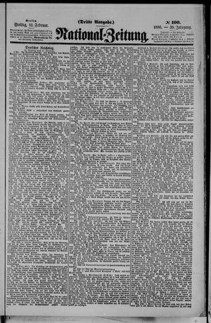 National-Zeitung vom 12.02.1886