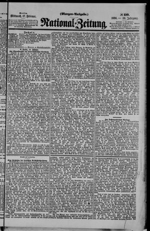 Nationalzeitung on Feb 17, 1886