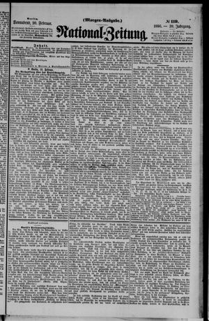 Nationalzeitung on Feb 20, 1886