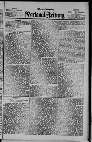 National-Zeitung vom 24.02.1886