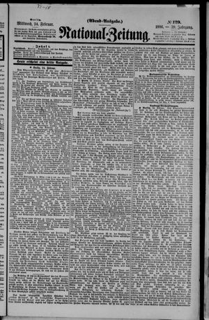 National-Zeitung vom 24.02.1886