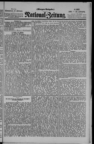 Nationalzeitung vom 27.02.1886