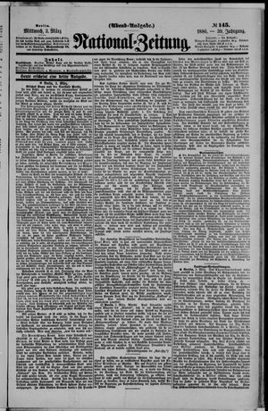 Nationalzeitung vom 03.03.1886