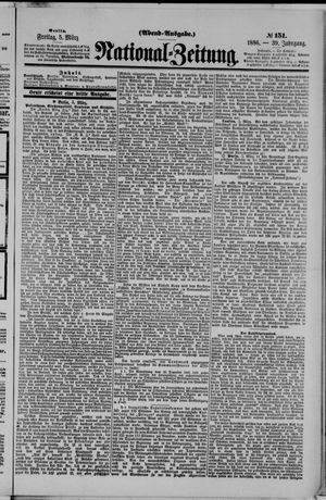 Nationalzeitung vom 05.03.1886