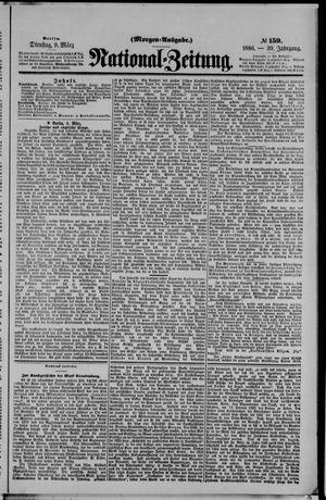 Nationalzeitung vom 09.03.1886