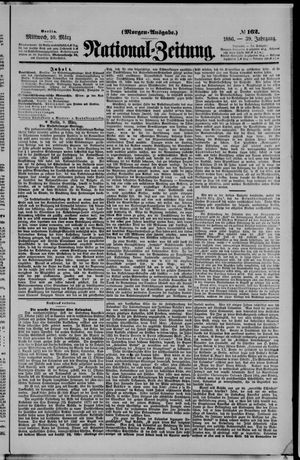 National-Zeitung vom 10.03.1886
