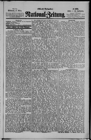 National-Zeitung vom 10.03.1886