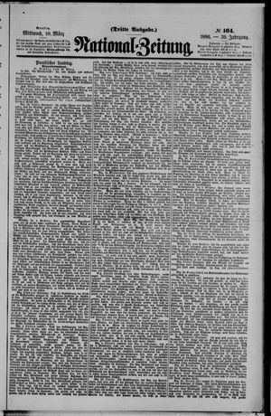 National-Zeitung vom 10.03.1886
