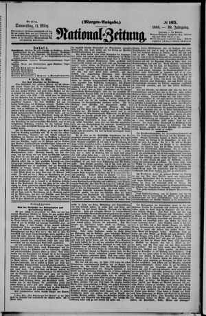 Nationalzeitung on Mar 11, 1886