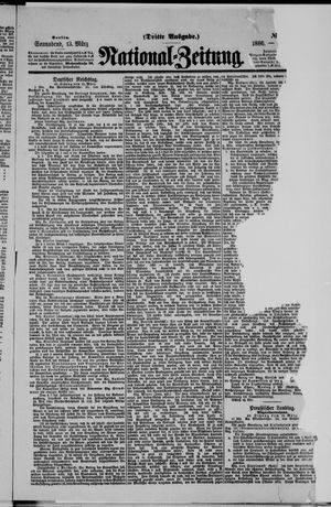 Nationalzeitung vom 13.03.1886
