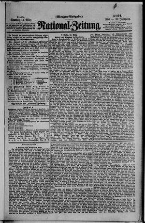 Nationalzeitung vom 14.03.1886
