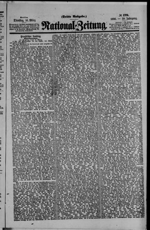 Nationalzeitung vom 16.03.1886