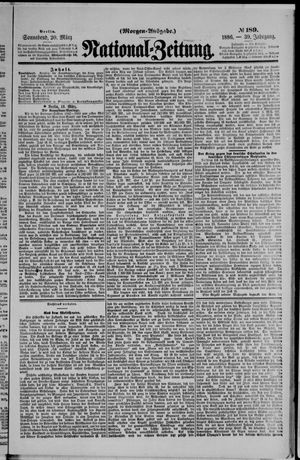 Nationalzeitung on Mar 20, 1886