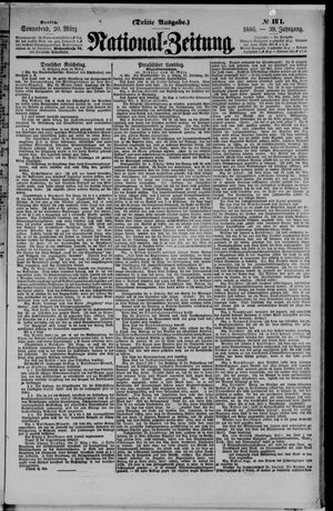 Nationalzeitung on Mar 20, 1886