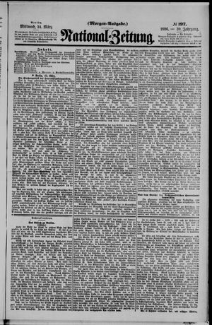 National-Zeitung vom 24.03.1886