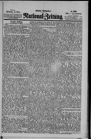 National-Zeitung vom 24.03.1886