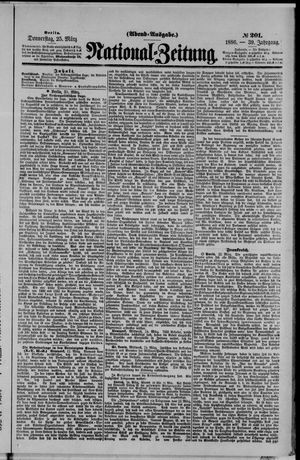 National-Zeitung vom 25.03.1886