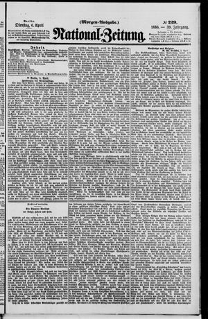 Nationalzeitung vom 06.04.1886
