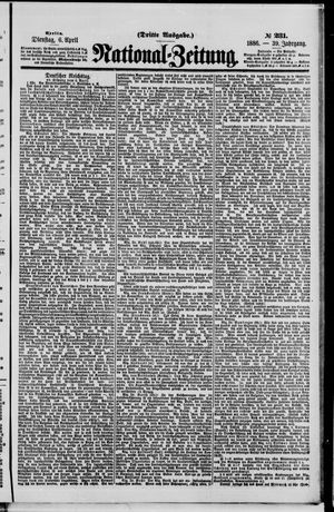 Nationalzeitung vom 06.04.1886