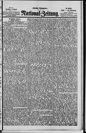 National-Zeitung vom 09.04.1886