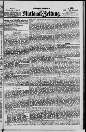 Nationalzeitung on Apr 15, 1886