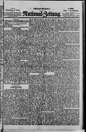 National-Zeitung vom 17.04.1886