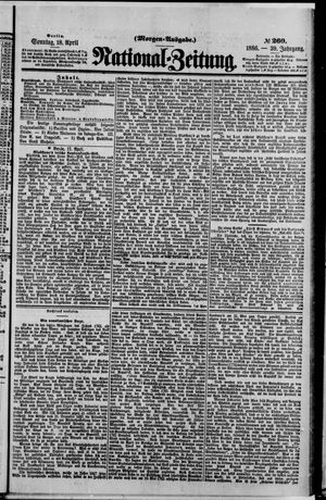 Nationalzeitung vom 18.04.1886
