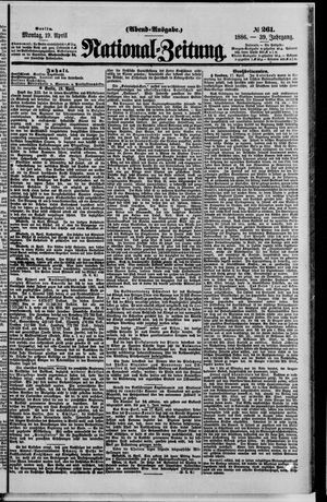 National-Zeitung vom 19.04.1886